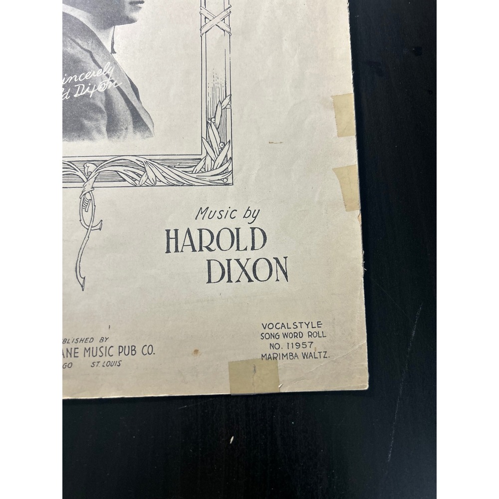 Call Me Back Pal O Mine Waltz Song 1921 Harold Dixon Lawrence Perricone - Picture 4 of 13